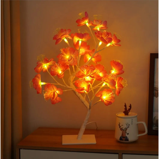 Bedroom Rose Tree Lamp Decoration