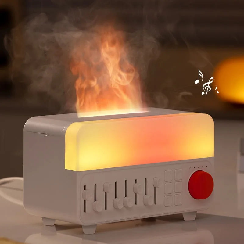 Tranquil Ambient Sound Flame Sleep Diffuser