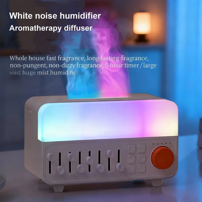 Tranquil Ambient Sound Flame Sleep Diffuser