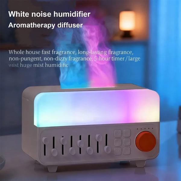 Tranquil Ambient Sound Flame Sleep Diffuser