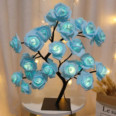 Bedroom Rose Tree Lamp Decoration