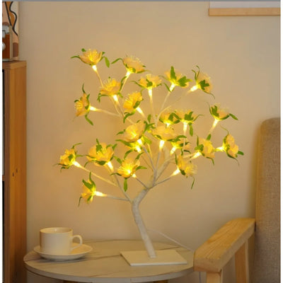 Bedroom Rose Tree Lamp Decoration